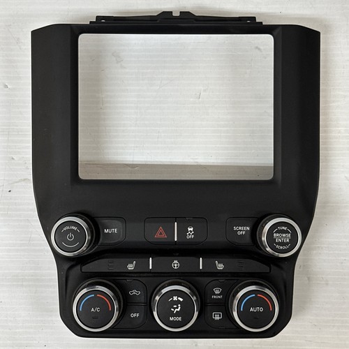 ✅2019-2023 RAM 2500 3500 TEMPERATURE CONTROLS WITH DASH BEZEL 68370127AB