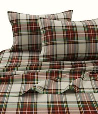 Tribeca Living 100 Cotton Flannel Sheet Set - Deep Pocket, 170-GSM, Ultra So...