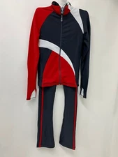 IceDress Adult S Thermal Ice Dancing Figure Skating Outfit Split Boys Girls Mens