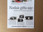 1960 KODAK CAMERAS & PROJECTORS Christmas Original 2-Page Print Ad, 13.25"x10" — photo 4