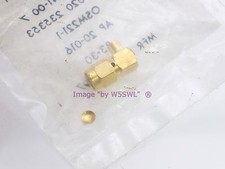 SMA Male Coax Connector Omni-Spectra M/A-Com OSM 221-1 90 Deg - Sold by W5SWL