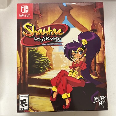 2020 Nintendo Switch Shantae Risky's Revenge Director's Cut