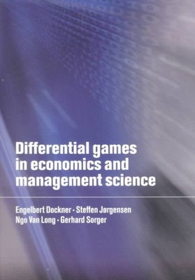 Differential Games in Economics and Management Science, Paperback by Dockner,...