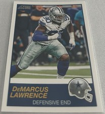 2019 Panini Score Football DeMarcus Lawrence Dallas Cowboys base card #165