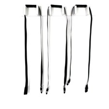 Lanyards, Kids Face Mask Adjustable, 3 pk Reading Glasses -Black  Button Snaps