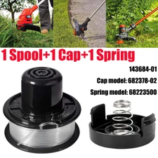 RS-136-BKP Trimmer Line Cap Spring Replacement Spool for Black & Decker