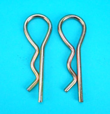 2 x R Clip 6mm for Trailer Jockey Wheels for Ifor Williams Indespension Bateson
