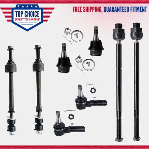 Front Suspension Dodge Ram 1500 Pair Of Front Stabilizer Sway Bar Links For 2006-2008 Dodge Ram 1500, 2500, 3500 – 2-Piece Kit Front And Rear Sway Bars - Foto 10