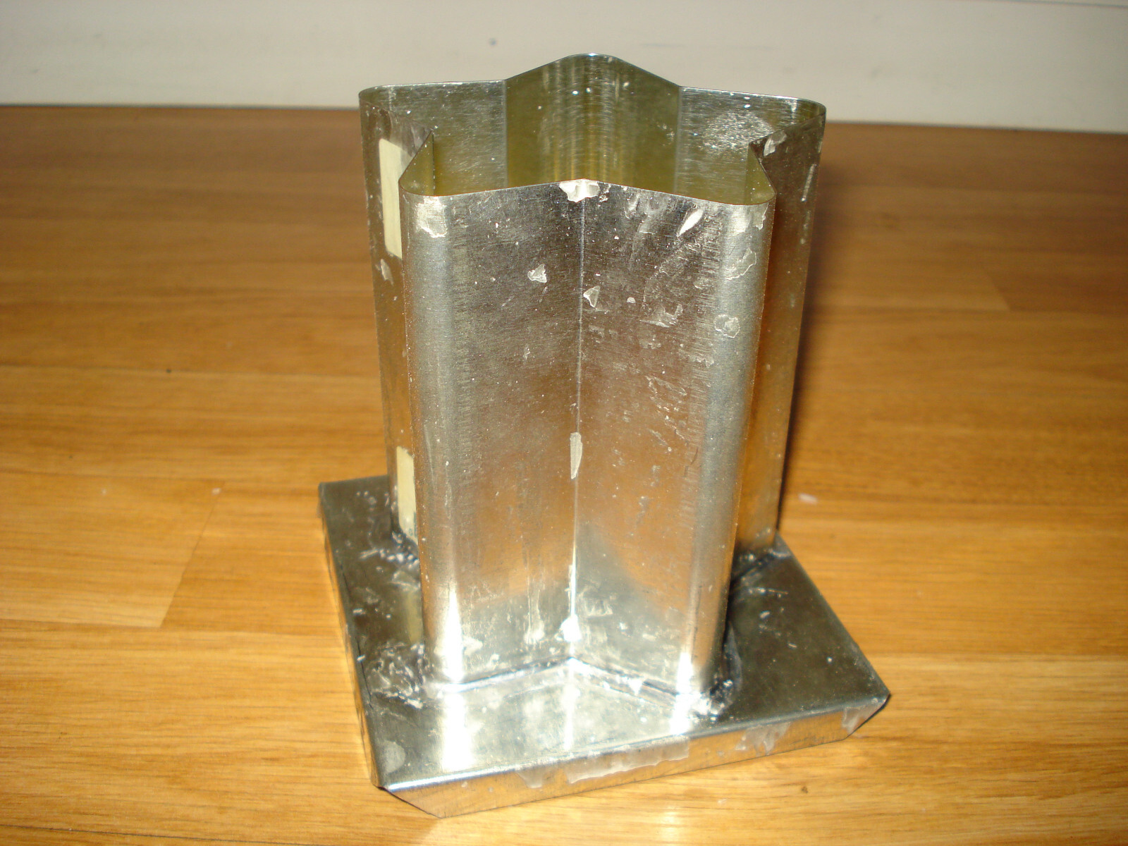 Yaley 111033 Metal 5-Point Star Candle Making Mold. Used. Made in USA!