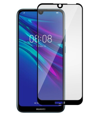 TEMPERED GLASS FULL COVERAGE GORILLA CURVED SCREEN PROTECTOR For HUAWEI Y6 PRO