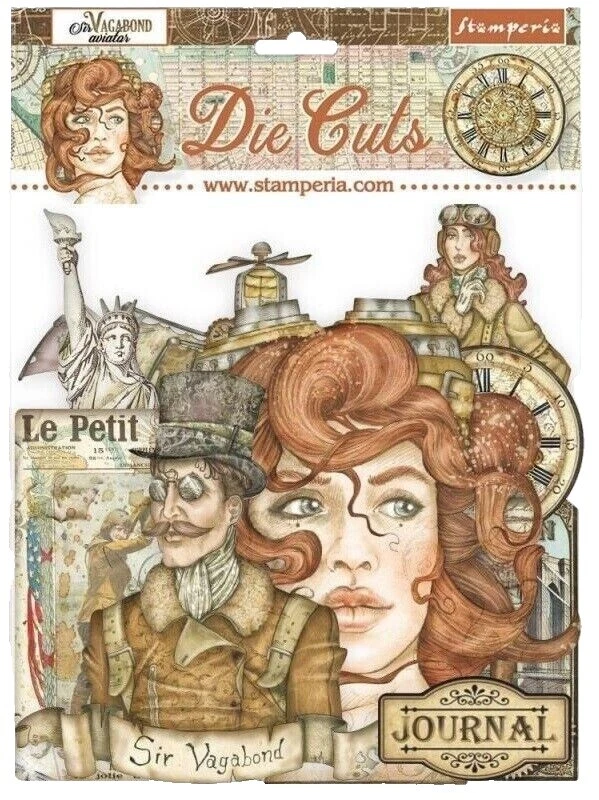 La historia Scrapbooking formas troqueladas y punchies