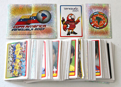 Panini COPA AMERICA VENEZUELA 2007 - KOMPLETTSATZ COMPLETE STICKER SET 260/300