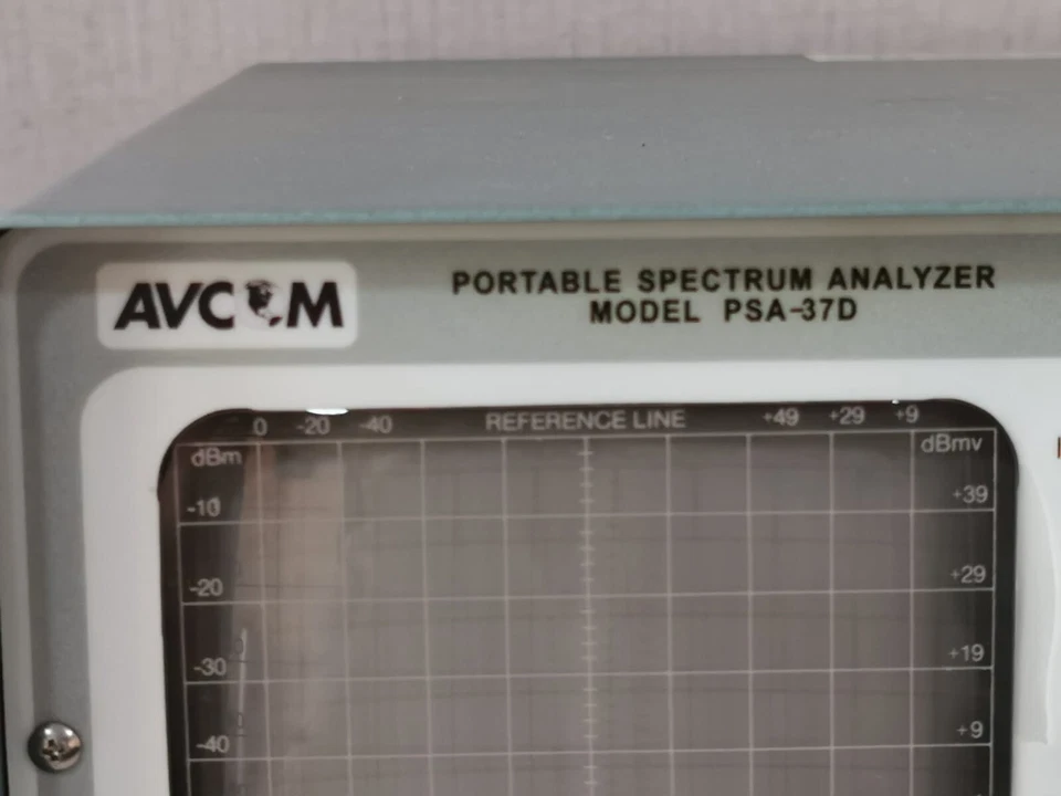 AVCOM PSA-37D Portable Spectrum Analyzer-TESTED OK, Without Accessories Included - Image 2 of 4