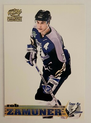 NHL Card Rob Zamuner #223 Tampa Bay Lightning Pacific 1998 Paramount