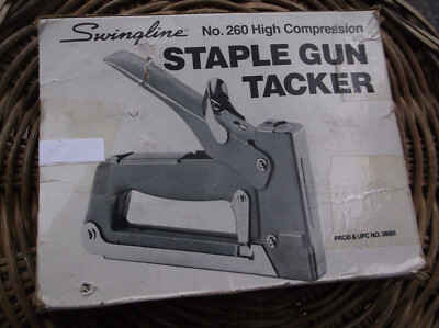 Vintage Swingline No. 260 High Compression Staple Gun U.S.A. | eBay