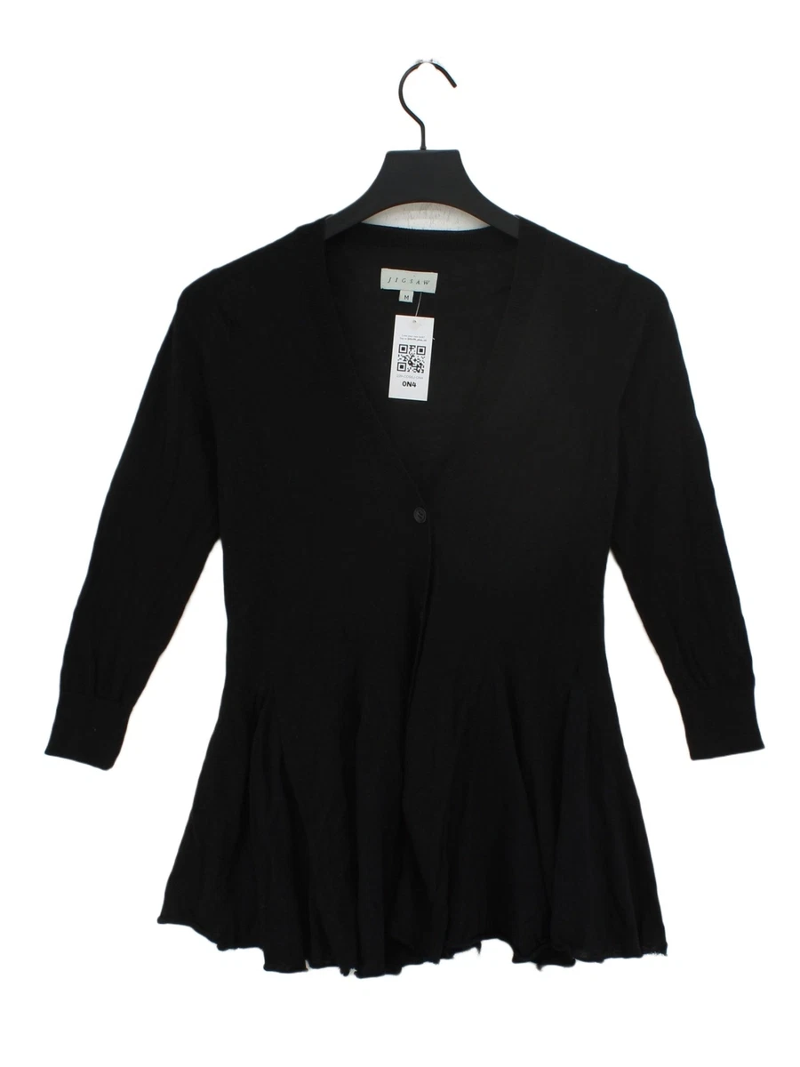 Jigsaw black deals cardigan