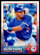 2015 Topps #97 Dalton Pompey Rookie Card Toronto Blue Jays/RC. rookie card picture