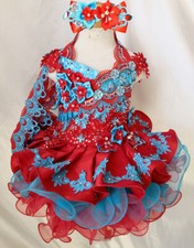 Jenniferwu Pageant Party Princess Birthday Dresses Tulle Tutu Dress for Girls