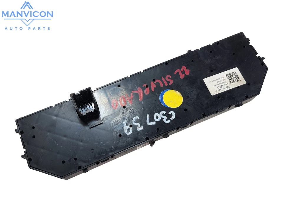 2022 Chevrolet Silverado 1500 AC Heater Climate Temperature Control Unit - Image 4 of 4