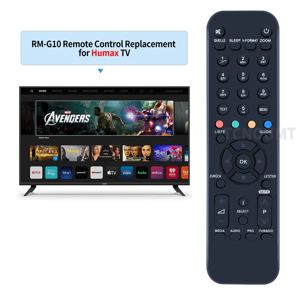 Nue RM-G10 RM-G07 Fernbedienung für Humax PR-HD2000 PR-HD2000C PRHD2000 HD2000 - Bild 2 von 4