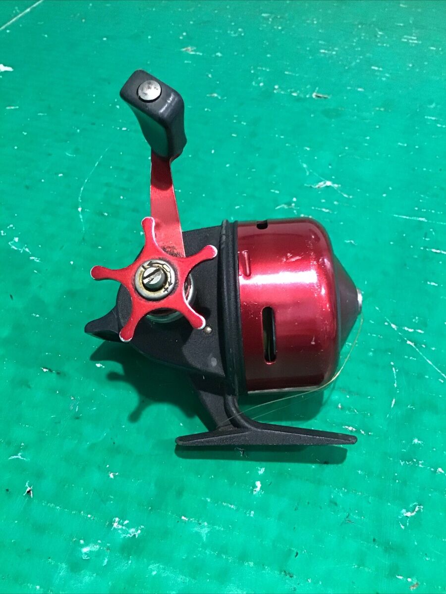 Vintage Abu Garcia Abumatic 170 Spincast Fishing Reel Red Vintage Abu Garcia Abumatic 170 Spincast Fishing Reel Red