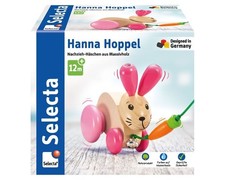 Schmidt - 62023 - Selecta - Hanna Hoppel - Królik ciągnięty z litego drewna 12+M