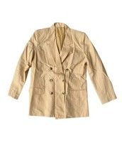 Blazer vintage jaune taille 40
