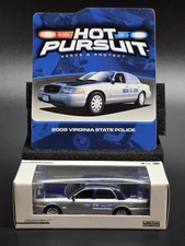 Greenlight Hot Pursuit 2008 Ford Crown Victoria Slick Top Virginia State Police