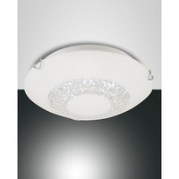 LED Deckenleuchte Momo, Ø30Cm, 12W, 3000K, IP20, Weiß