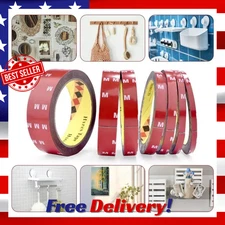 3M Double Sided Adhesive Tape High Strength Automotive Mounting Tape Ships Free