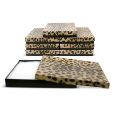 Jewelry Gift Box Removable Cotton Pad Made in USA 7" x 5" x 1.25" - 8pack