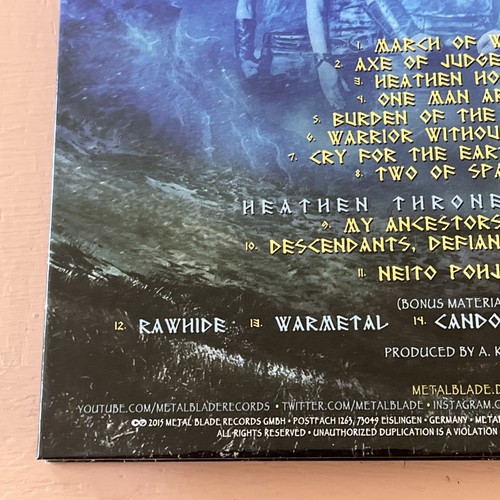Ensiferum - One Man Army (Deluxe 2xCD digibook, Like New) - Picture 4 of 13