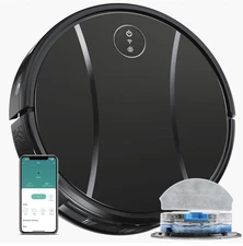Robot Vacuum and Mop Combo,4200Pa Powerful Robotic Vacuum Cleaner