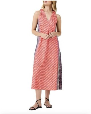 NIC+ZOE Women's Spotty Stripes Dress Petite Size XS