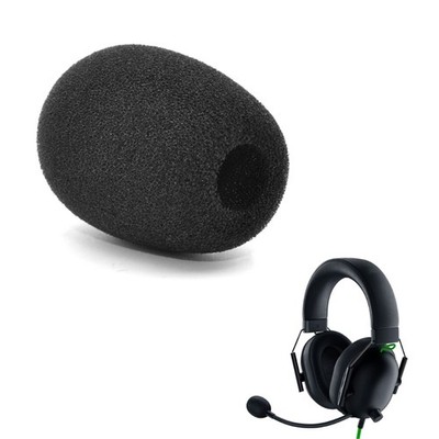 Soft Breathable Mic Cover for V2X Streaming Meeting Sponge Covers 5pcs/10pcs