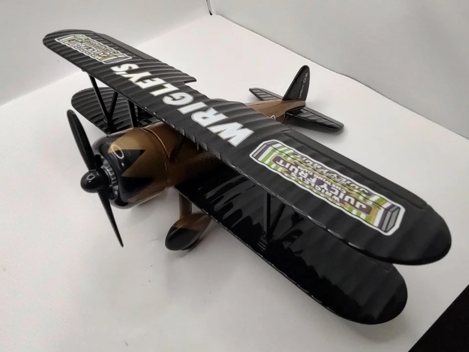 Liberty Classics Wrigleys 1934 Stearman B1 Plane Juicy Fruit Gum 1993 Spec Cast - Image 2 of 4