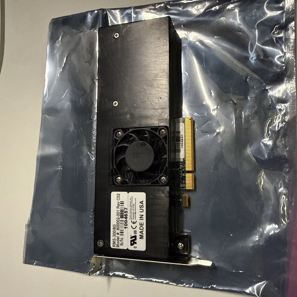 Radian RMS-300/8G PCI-e x8 8GB NVRAM Accelerator Edge Card 800002-001 Rev C02 - Image 4 of 4