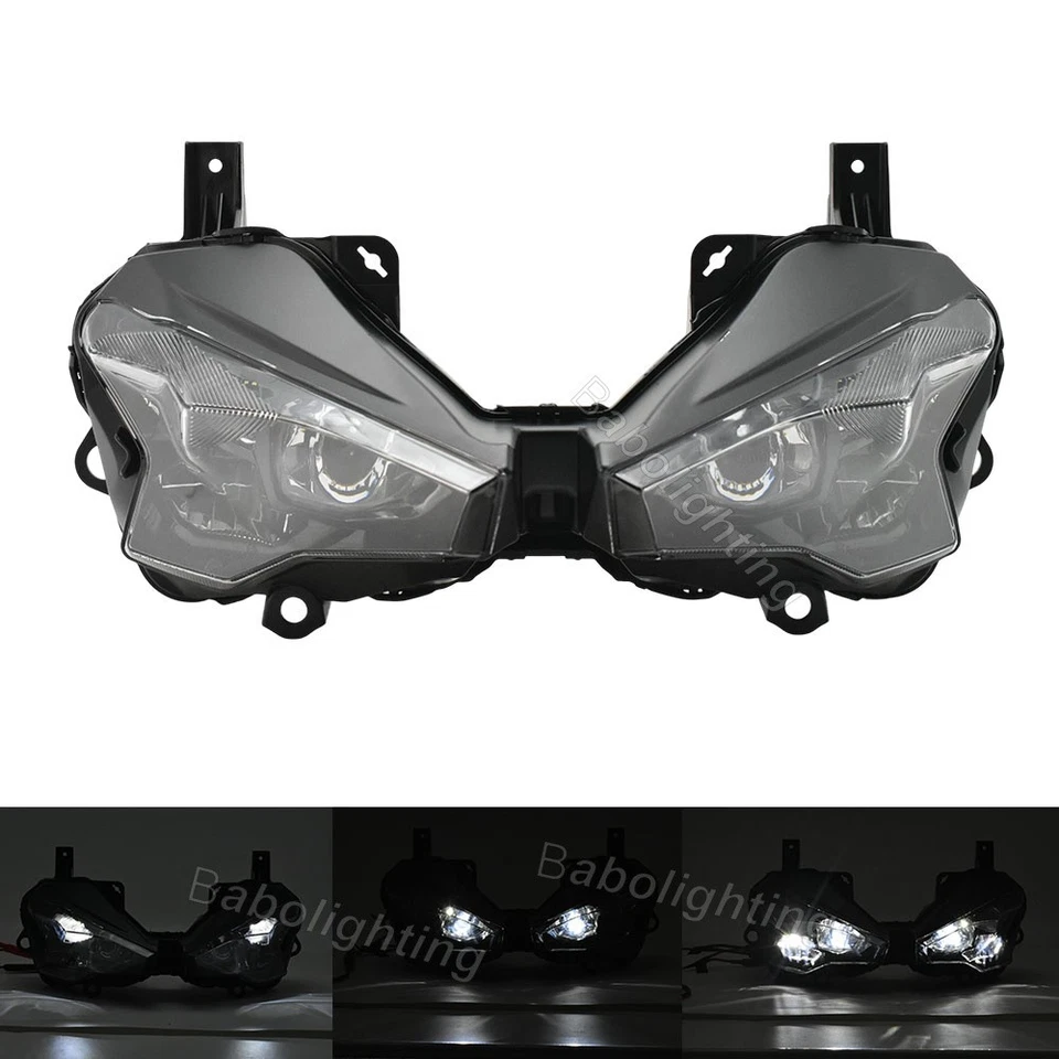 For Kawasaki Ninja 500 SE / ZX-6R 2024 2025 LED Headlight With DRL Hi/Low Beam - Image 2 of 4