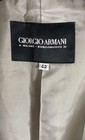 Giorgio Armani Women's Gray Borgonuovo 21 Three Button Blazer Jacket Sz 42 — photo 3
