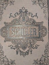 4 x Buch Schiller Schillers Sämtliche Werke 1877 Vollständig in vier Bänden