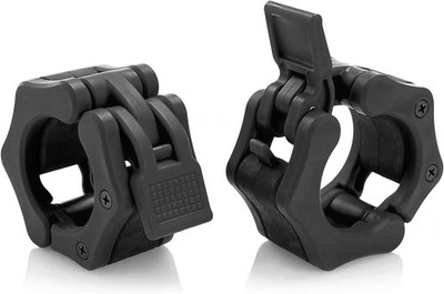 Universal 2-Inch Barbell Collar Set - Effortless Weight Changes for All Lifters
