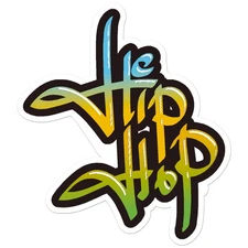 Hip Hop Graffiti - Vinyl Decal Sticker - Car Window Laptop - ebn8086