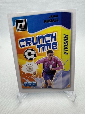 2024-25 Panini Donruss Soccer No. 23 Jamal Musiala Crunch Time Deutschland