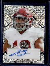 2022 Leaf Metal Draft Slade Bolden Portrait Mojo Silver Auto #/20 Alabama K02