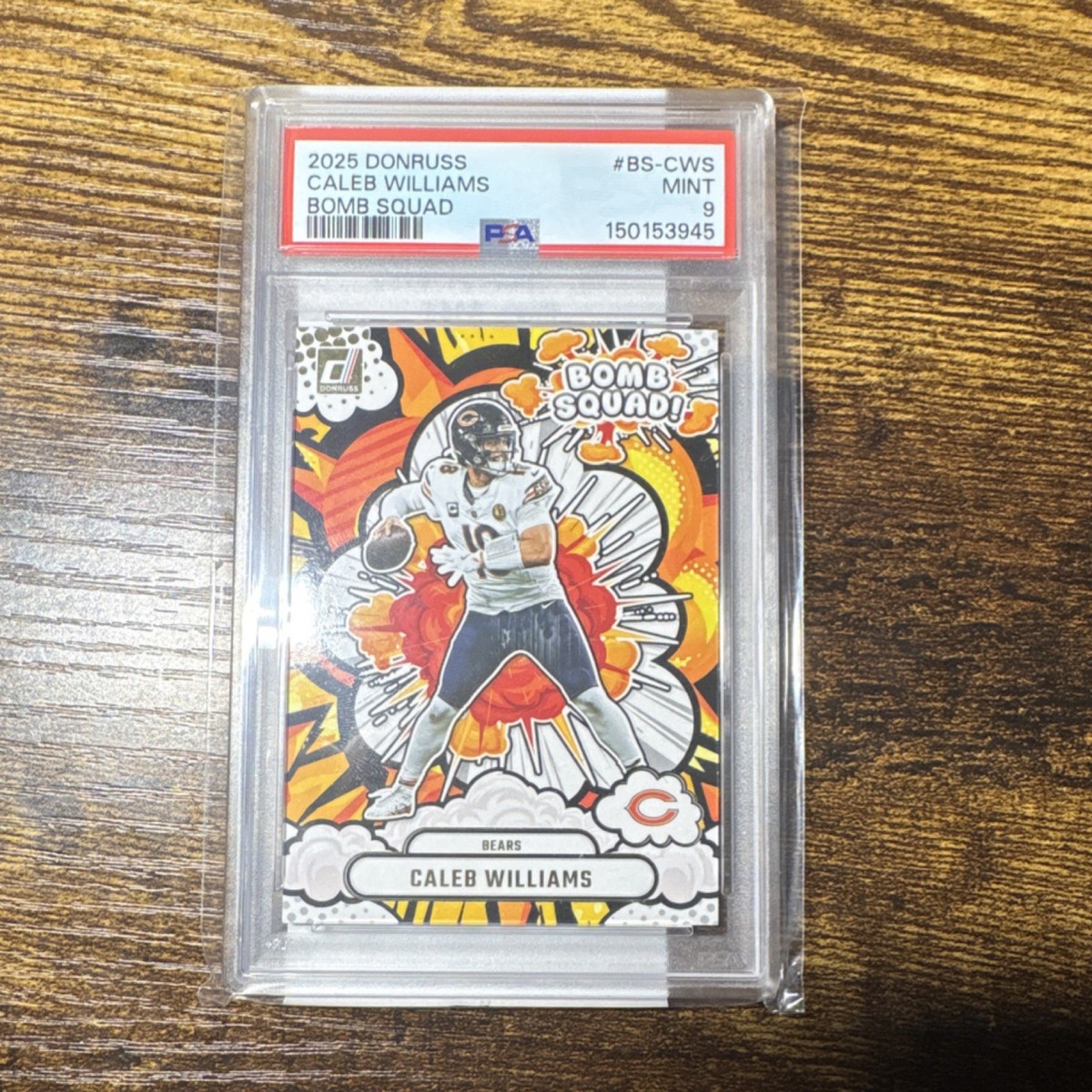 2025 Panini Donruss - Bomb Squad Caleb Williams #BS-CWS for sale