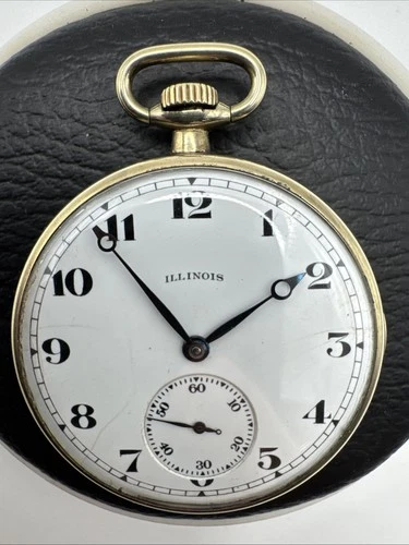 Antique 1916 ILLINOIS 12s 17J  GF THE AUTOCRAT POCKET WATCH 405 Model 3 AS IS