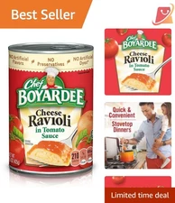 Cheese Ravioli in Tomato Sauce 15oz Pack of 12 Quick Ready Family Meal