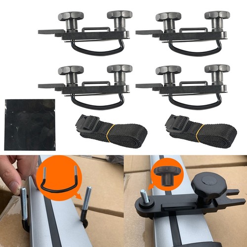 Car Van Fitting Set Outdoor Adventures Complete Mounting Kit Metal Construction - Picture 3 of 12