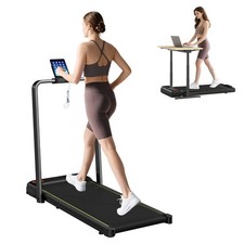 Walking Pad Treadmill, Foldable Under Desk Treadmill with Incline