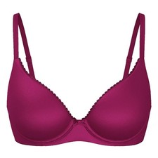 Victoria's Secret Body by Victoria Invisible Lift Minimizer Bra 36DD Plum NEW